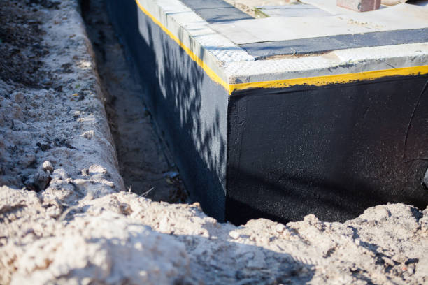 Residential Waterproofing installation at a Harriman, NY home by SJ Waterproofing Pros